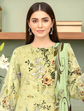 3 Piece - Printed Lawn Suit