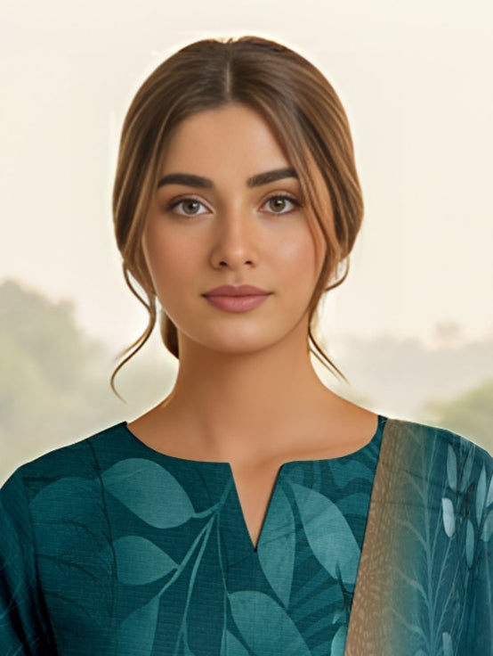 3 Piece - Printed Lawn Suit