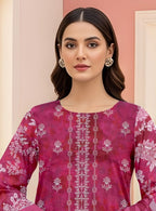 3 Piece - Printed Lawn Suit