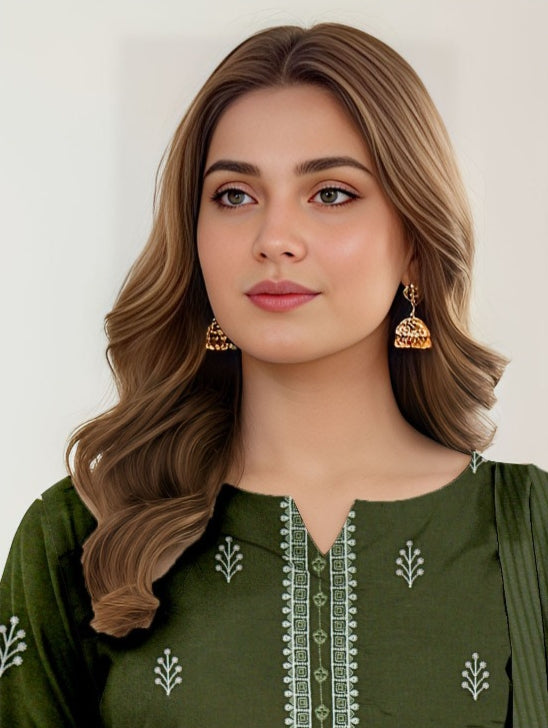 3 Piece - Embroidered Lawn Suit