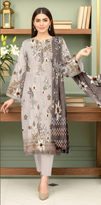 3 Piece - Printed Lawn Suit