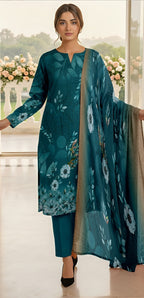 3 Piece - Printed Lawn Suit