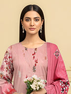 3 Piece - Printed Lawn Suit