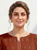 3 Piece - Embroidered Lawn Suit