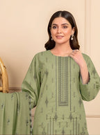 3 Piece - Embroidered Lawn Suit