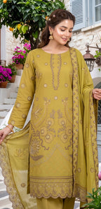 3 Piece - Embroidered Lawn Suit