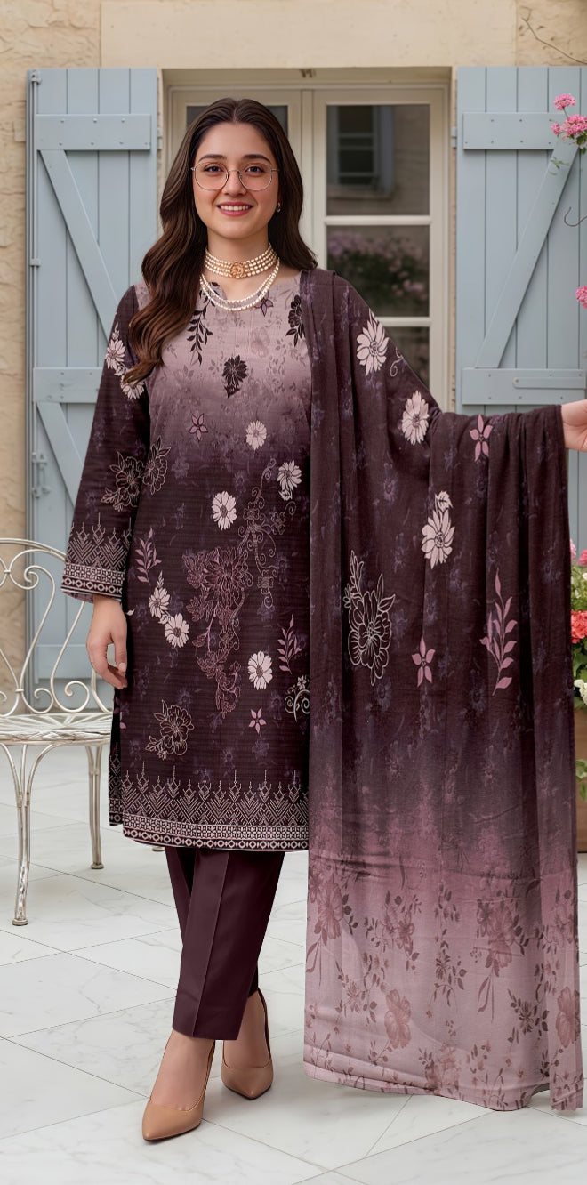 3 Piece - Printed Lawn Suit