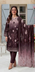 3 Piece - Printed Lawn Suit