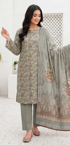 3 Piece - Printed Lawn Suit