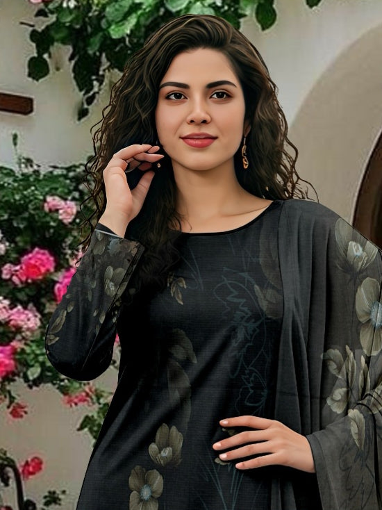 3 Piece - Printed Lawn Suit
