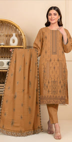 3 Piece - Embroidered Lawn Suit