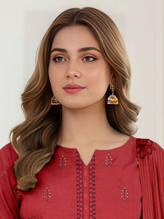 3 Piece - Embroidered Lawn Suit