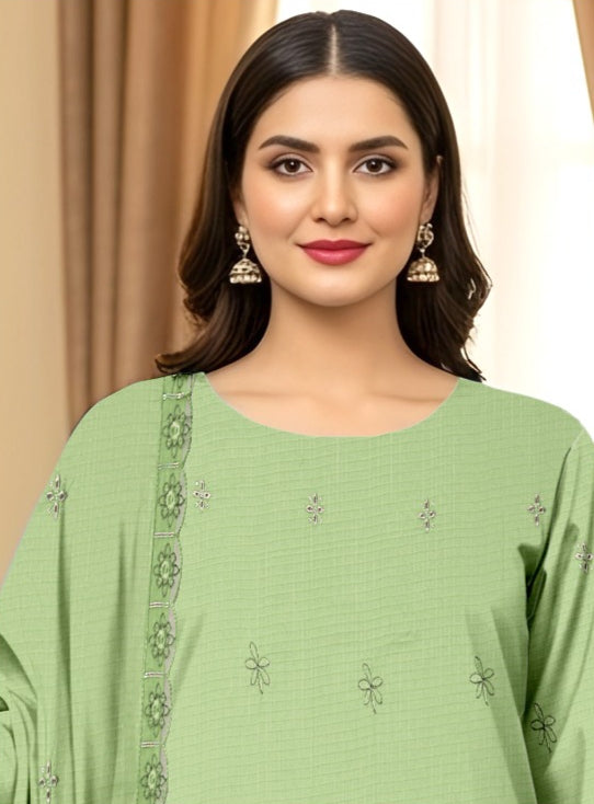3 Piece - Embroidered Lawn Suit