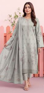 3 Piece - Embroidered Lawn Suit