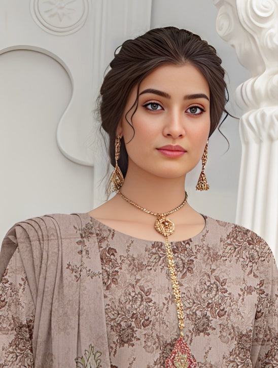 3 Piece - Printed Lawn Suit