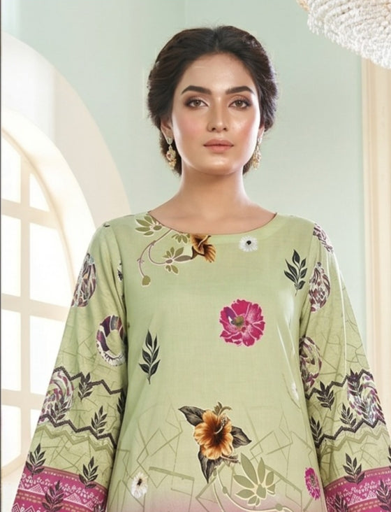3 Piece - Printed Lawn Suit