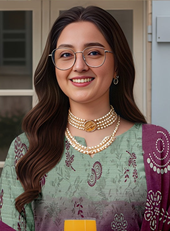 3 Piece - Printed Lawn Suit