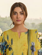 3 Piece - Printed Lawn Suit