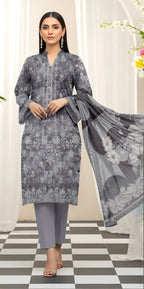 3 Piece - Printed Lawn Suit