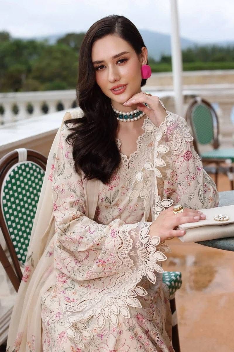 3 Piece - Luxury Embroidered Lawn Suit